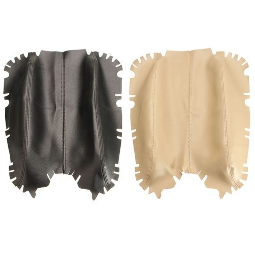 Black/Beige Console Real Leather Car Armrest Cover For Honda Accord 2008-2012 Beige