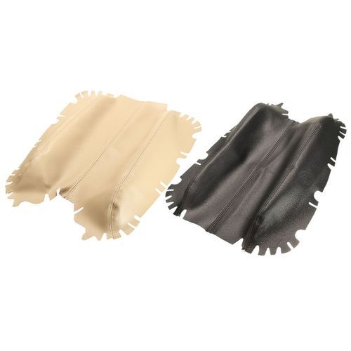Black/Beige Console Real Leather Car Armrest Cover For Honda Accord 2008-2012 Beige