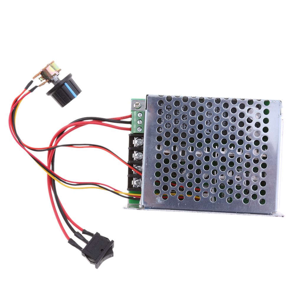 PWM Switch DC 40Amp 10-50V Motor Speed Variable Regulator DC 12V 24V