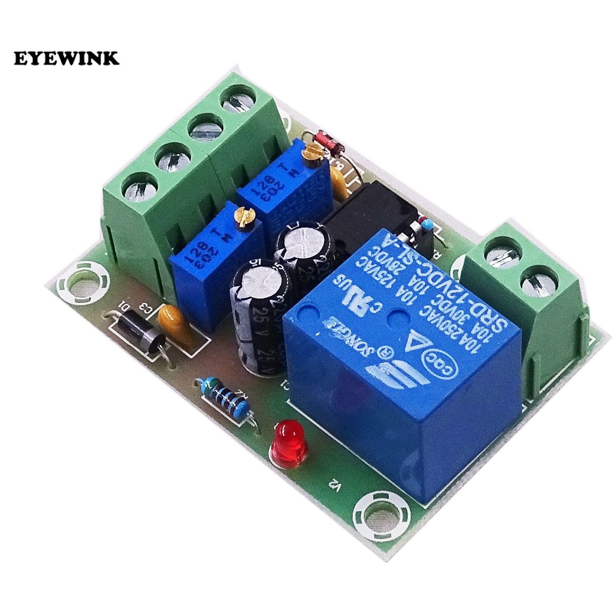 10pcs XH-M601 Battery Charging Control Board 12V Intelligent Charger Power Supply Module Panel Automatic Charging/Stop Switch