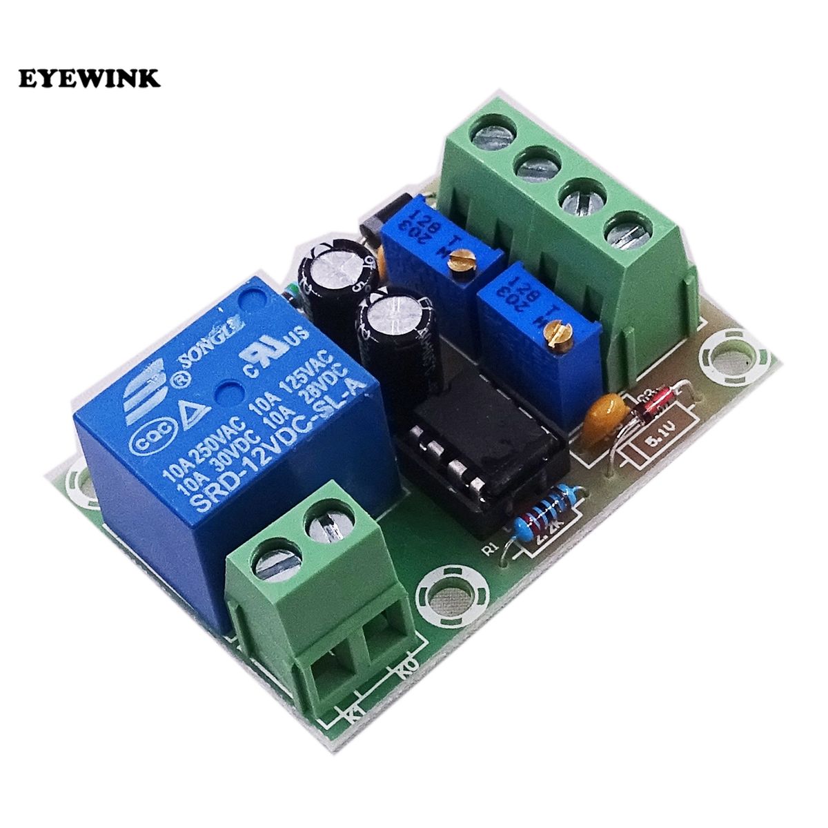 10pcs XH-M601 Battery Charging Control Board 12V Intelligent Charger Power Supply Module Panel Automatic Charging/Stop Switch