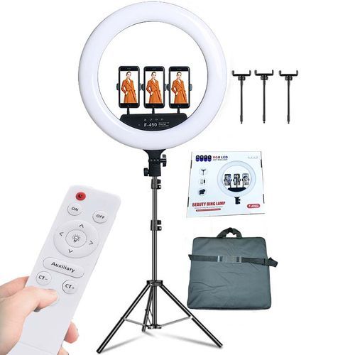 18 Inch RGB Selfie Video Ring Light - 18Inch Rgb Ring Light