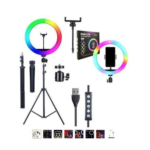 18 Inch RGB Selfie Video Ring Light - 18Inch Rgb Ring Light