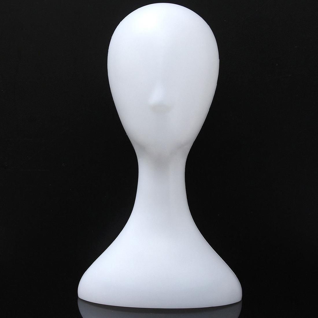 Lady high plastic head wig head female model head