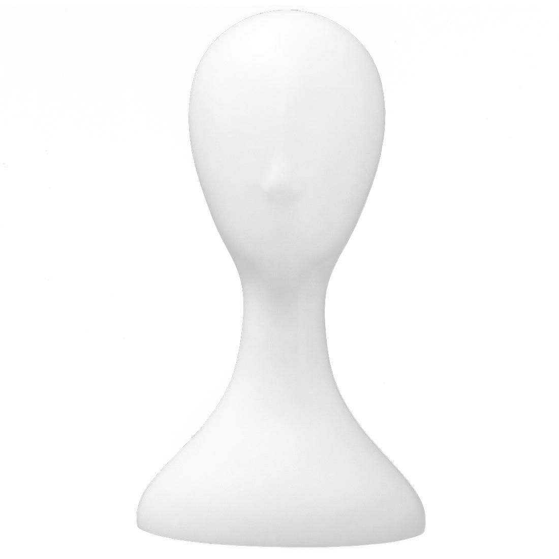 Lady high plastic head wig head female model head