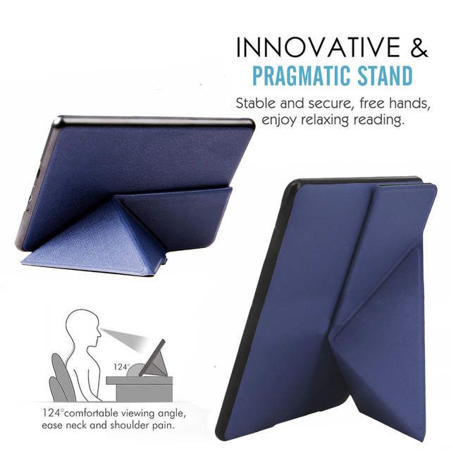 For Kindle Paperwhite Case 10th Generation Origami- --Multi