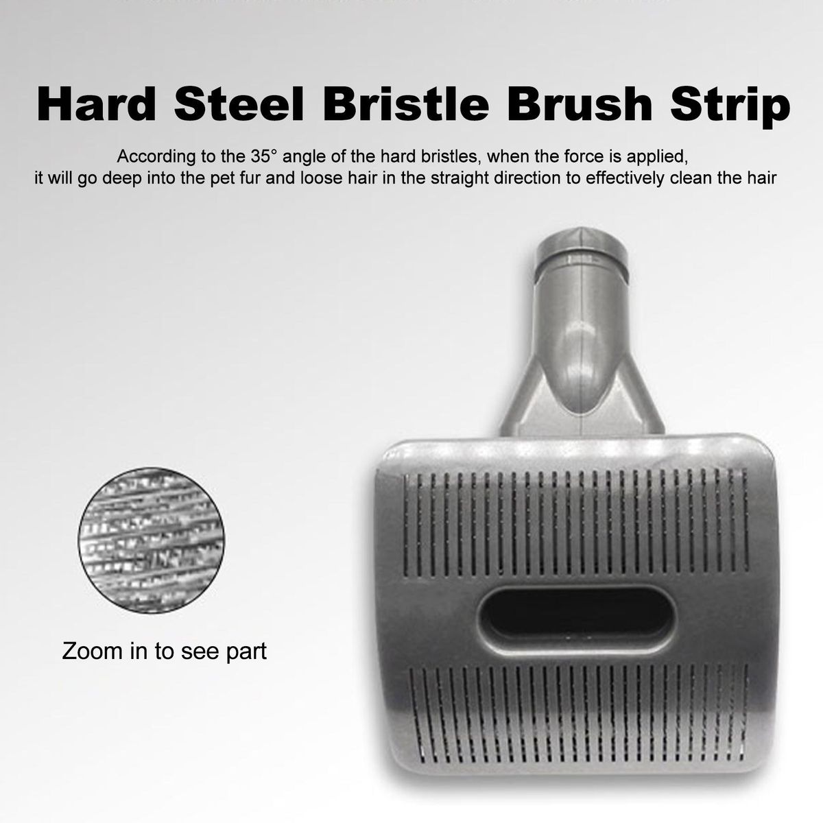 Vacuum Cleaner Adapter Attachment Accessory Pet Brush Hose Converter Connector Tool for Dyson V6/7/8/10/11