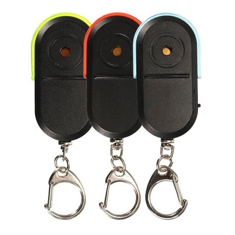 Sound LED Light Anti-Lost Alarm Key Finder Locator Keychain