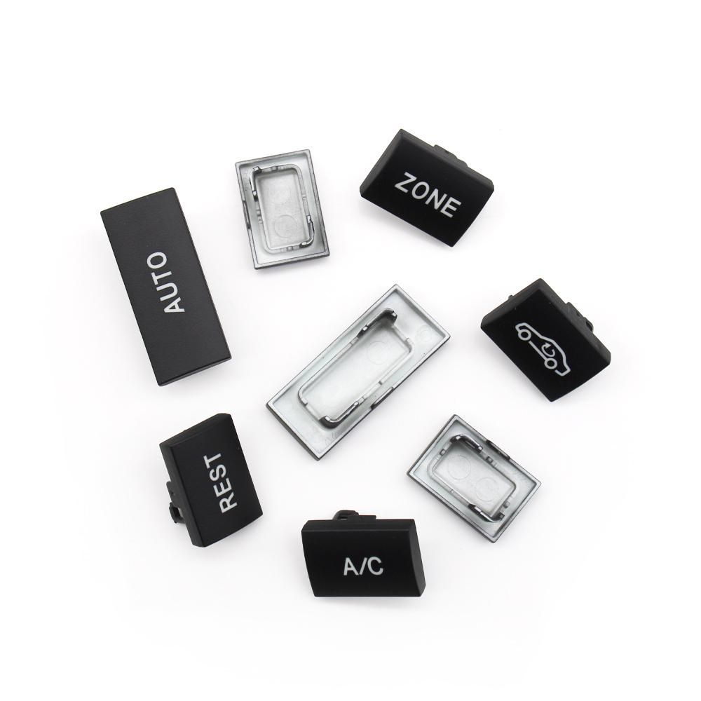 Car AC Button Heater Air conditioner Switch Cover Climate Control Caps For BENZ E Class W212 W207 E200 E260 E300 E350