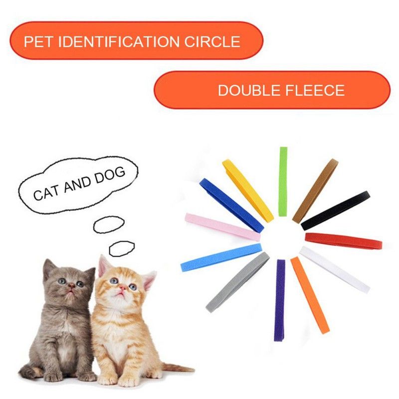 12 15 Pcs Pack Identification ID Collars Bands Whelp Puppy
