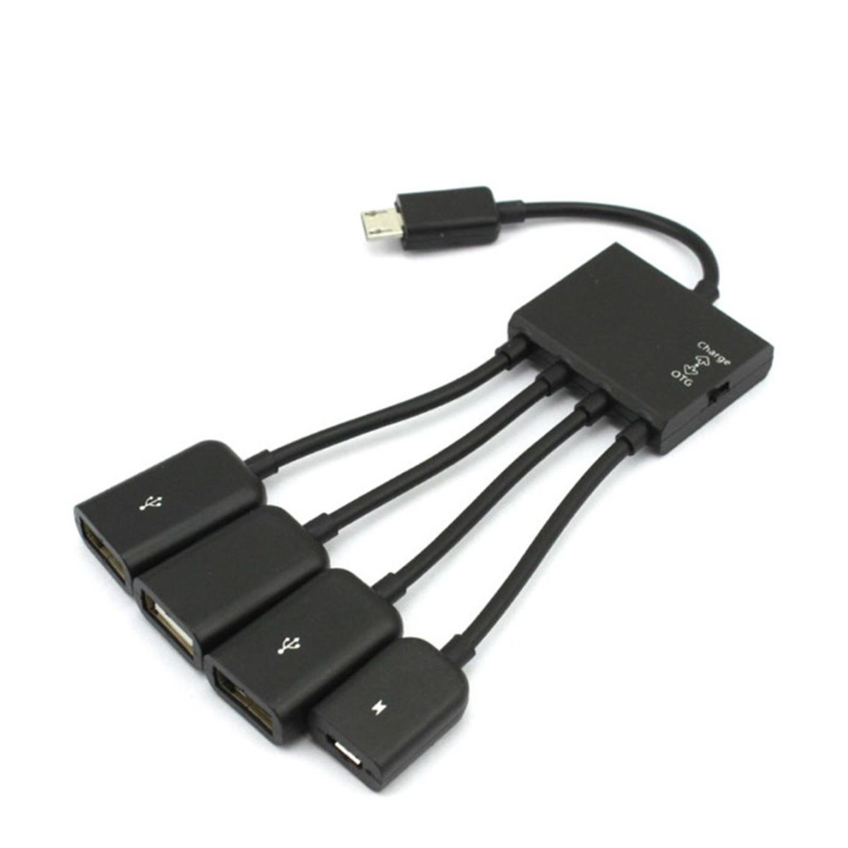 OTG Hub Converter Phone Tablet Micro USB Hub Converter Data Cord