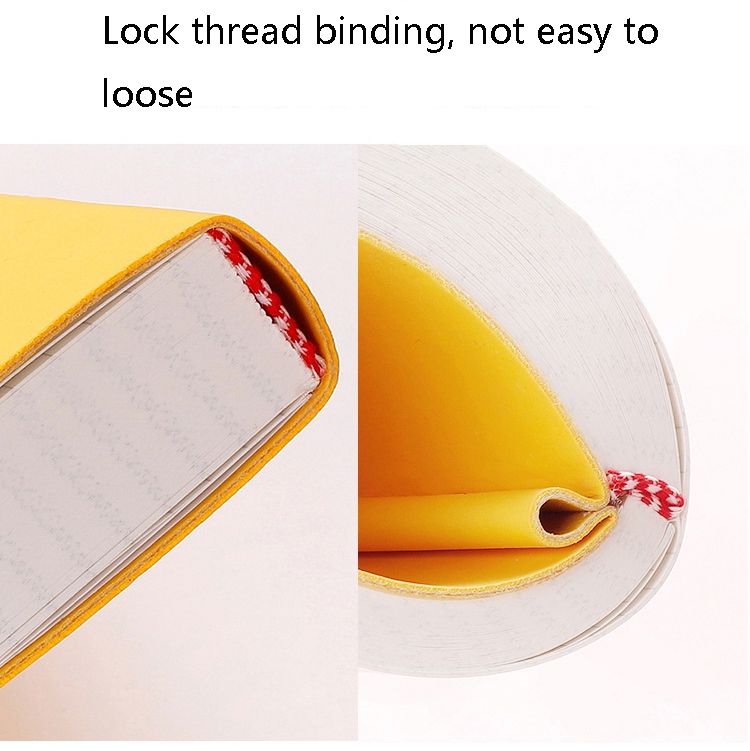 2 PCS Thickened A5 Hand Book Soft Leather Notebook, Specification: A5(Pink Grid)