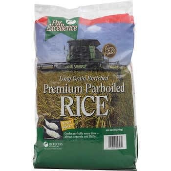 Premium Parboiled Rice 45.36kg - 100lbs Bag