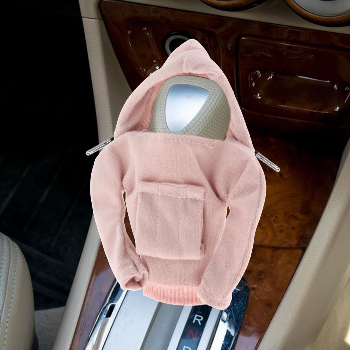2xAutomotive Gear Knob Cover Funny Hoodie Cool Shifter