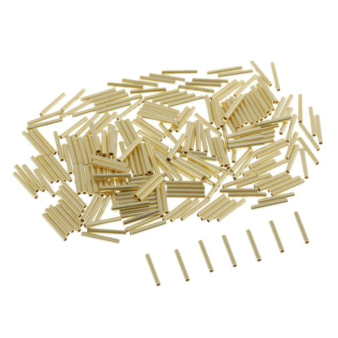 200pcs Single Barrel Crimping Sleeves 100% Copper Tube Connector