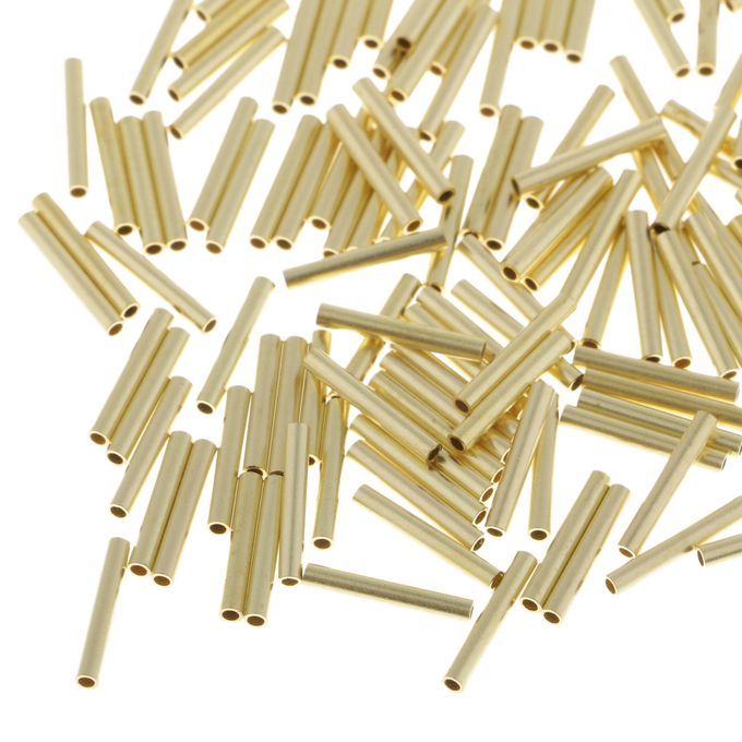 200pcs Single Barrel Crimping Sleeves 100% Copper Tube Connector
