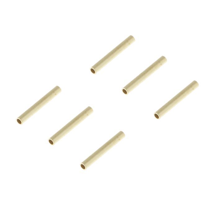 200pcs Single Barrel Crimping Sleeves 100% Copper Tube Connector