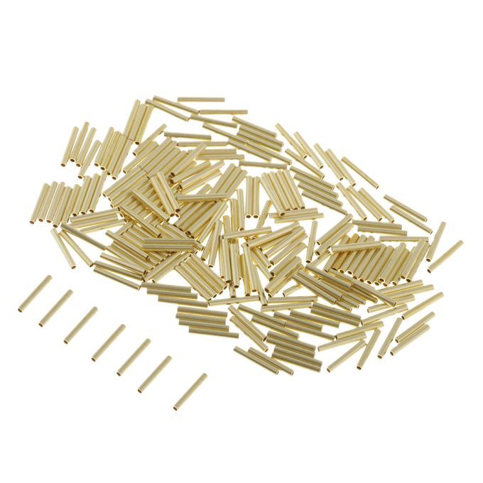200pcs Single Barrel Crimping Sleeves 100% Copper Tube Connector