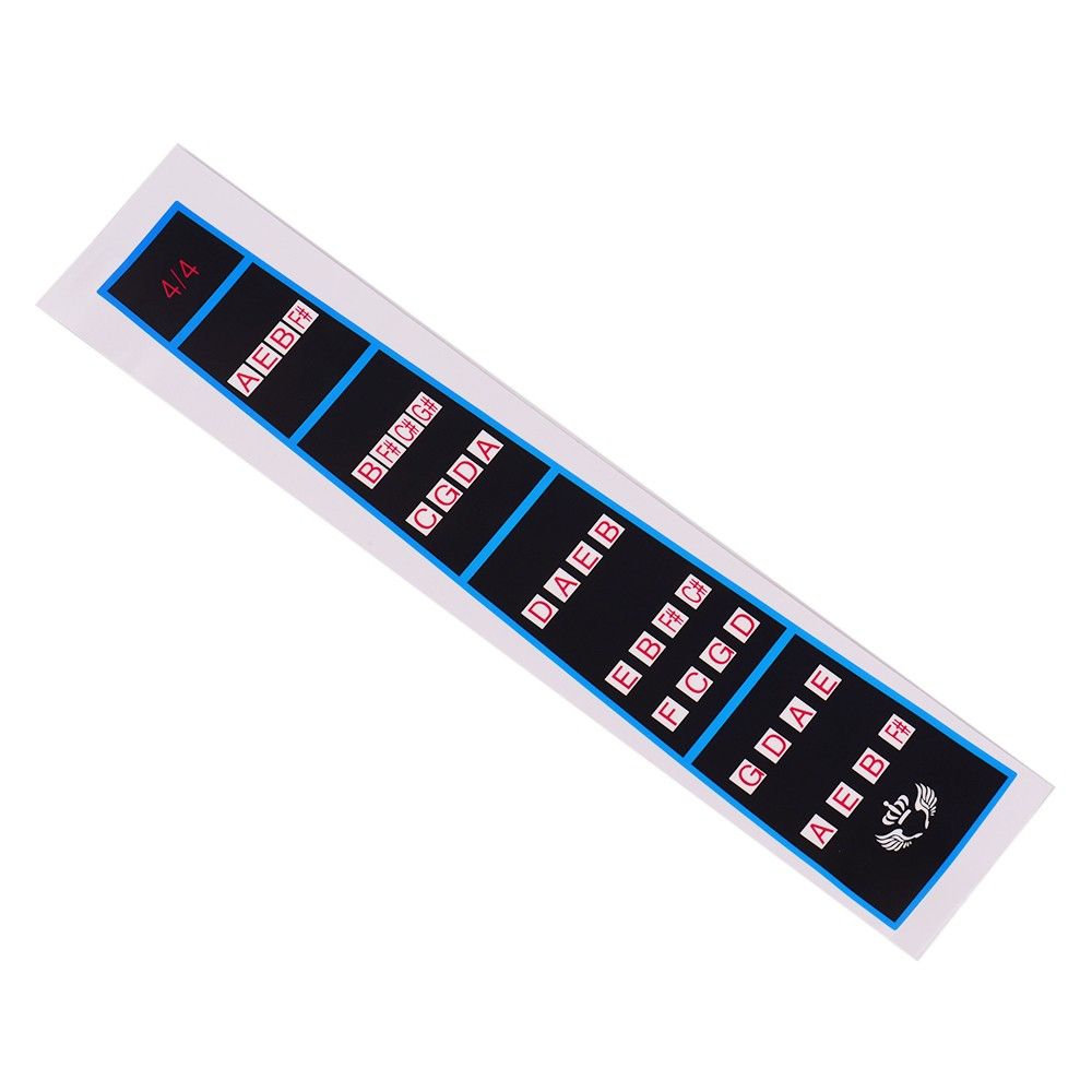 4/4 Violin Finger Guide Indicator Fingerboard Sticker Guide