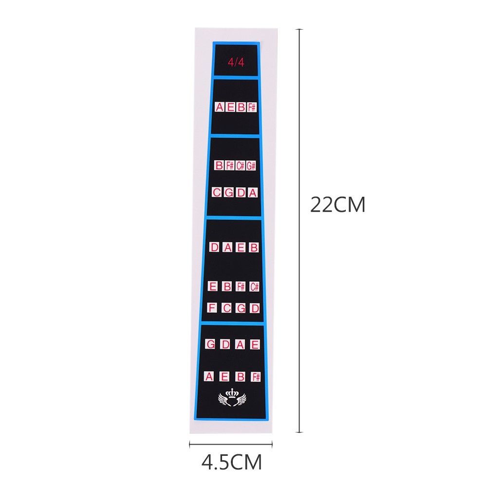 4/4 Violin Finger Guide Indicator Fingerboard Sticker Guide