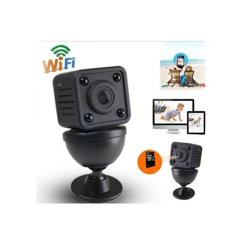 Hd 1080p Small WiFi Cube Hidden Camera - Hdq9 Outdoor Night Vision Ip Camera