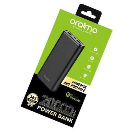 Fast Power Charging Bank With Torch - 20000mAh  - 2.1a