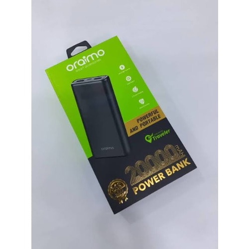 Fast Power Charging Bank With Torch - 20000mAh  - 2.1a