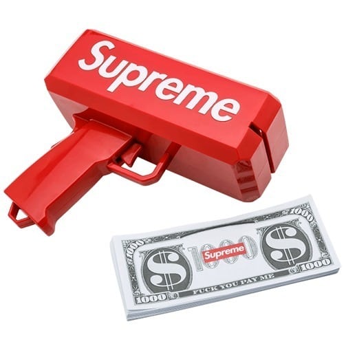 Supreme Cash Canon Money Gun
