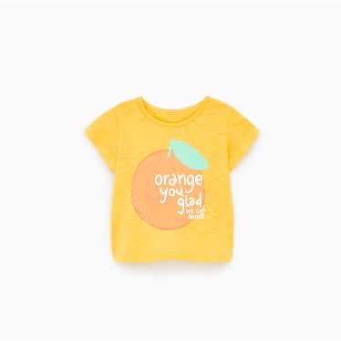 Orange You Glad T Shirt   - Yellow