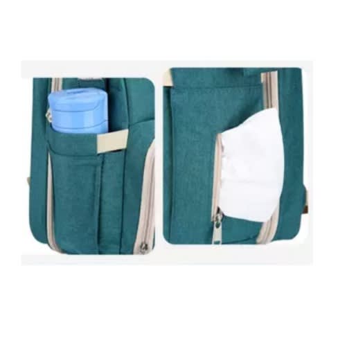 Multi-purpose Baby Diaper Bag With Bed