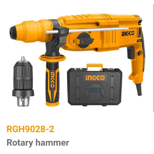 Ingco Rotary Hammer 800w Rgh9028-2
