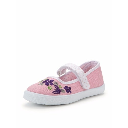 Younger Girls Minta Ballerina Plimsoll