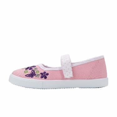 Younger Girls Minta Ballerina Plimsoll