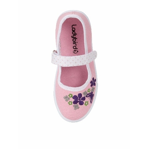 Younger Girls Minta Ballerina Plimsoll