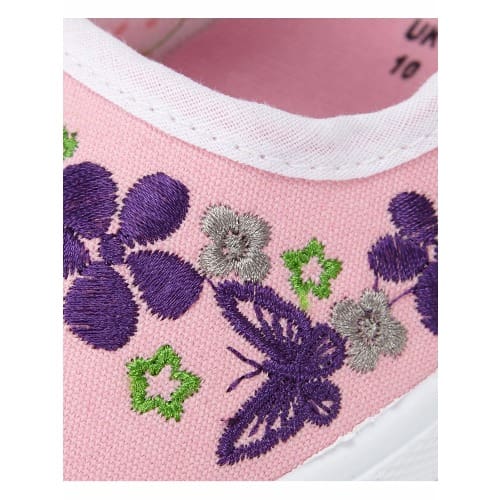 Younger Girls Minta Ballerina Plimsoll
