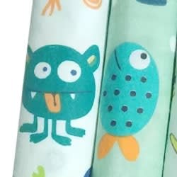 Baby Receiving Blanket - Flannel- Dark Green