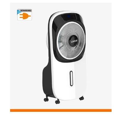 Rechargeable Mist Fan Air Cooler With Remote And Wheels - Water Fan