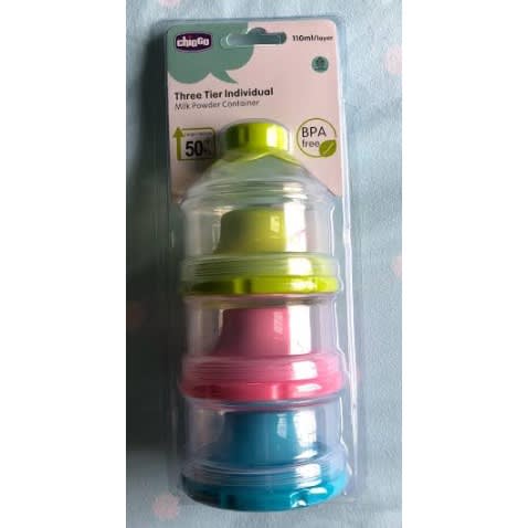 Baby Three Tier Powder Milk Container