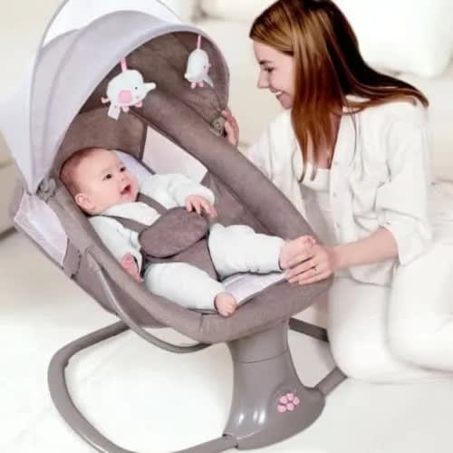Mastela 3-in-1 Deluxe Multi-Functional Bassinet - Swing & Napper Swings