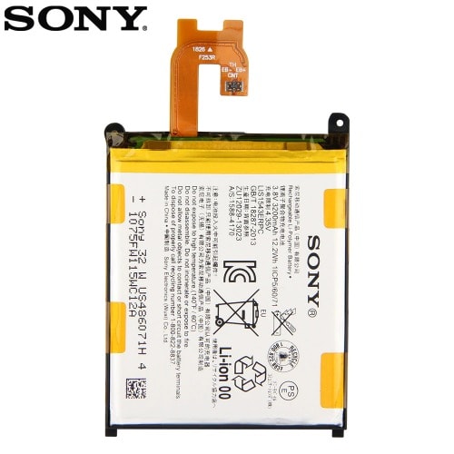 Replacement Battery For Sony  Xperia Z2 Lis1543erpc