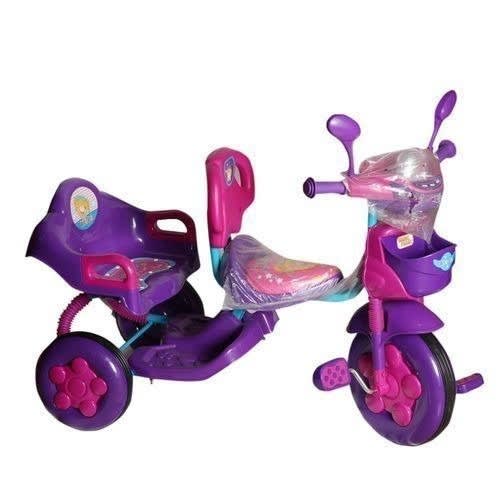 Children Double Seat Tricycle - Purple