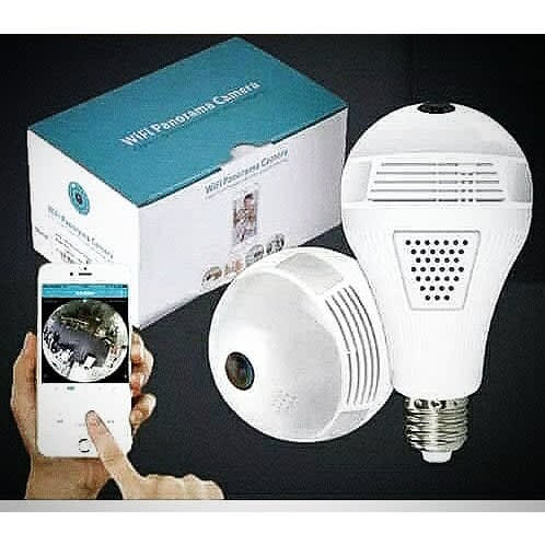 Wifi Panorama Surveillance Camera Bulb
