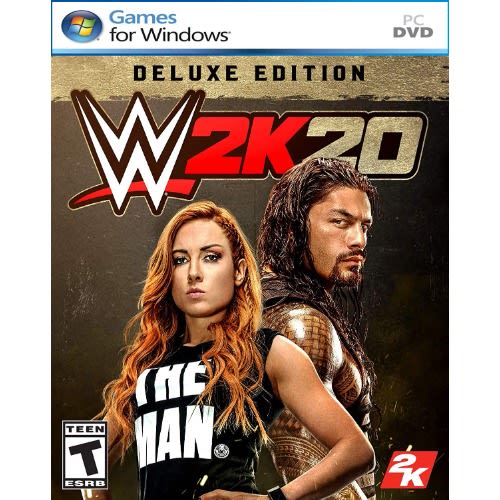 WWE 2K20 PC Game DVD Disks + Free Gift