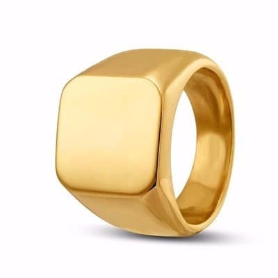 Men's Gold Plated Ring