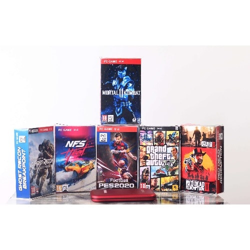 6 In One Collection Of Pc Games