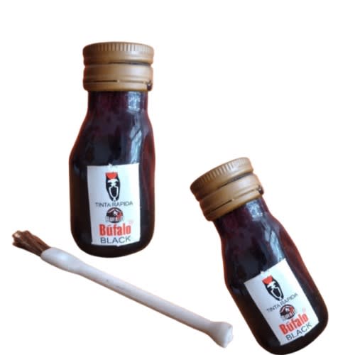Black Leather Dye - 30ml - 2pcs