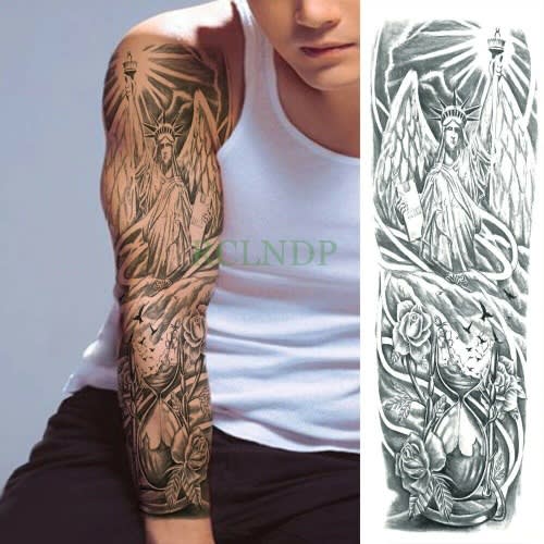 Temporary Real Look Body Tattoo Sticker Art - Statue of Liberty - RCLNDP