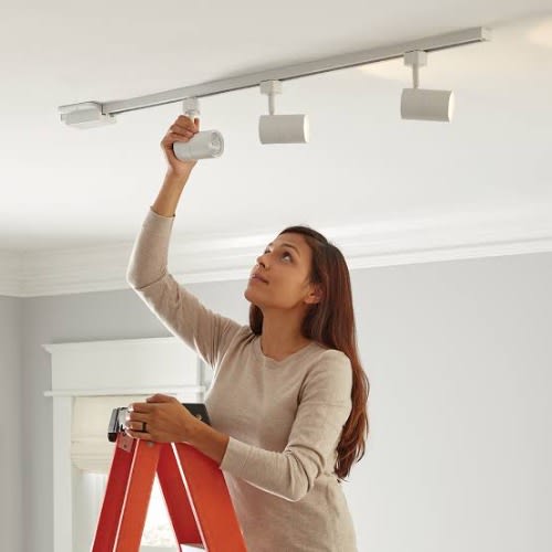 3 In 1 Led Spot Track Light - White