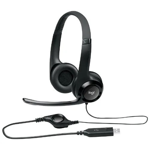 H390 Usb Computer Headset - Black
