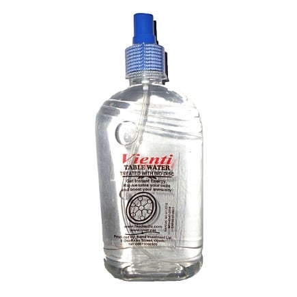 Vent Table Water- Treated With Bio Disc - 40cl - 8 Bottles